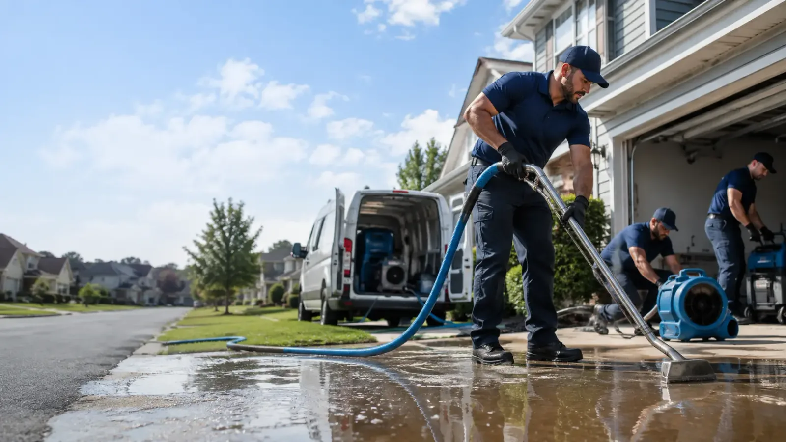 Flood Damage Restoration in Kinmundy, IL